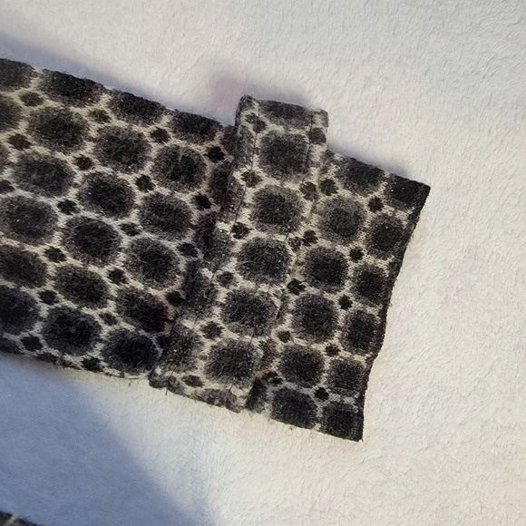 Heather B Wool Blend Zip Up Back White Sweater Size S - Picture 5 of 10